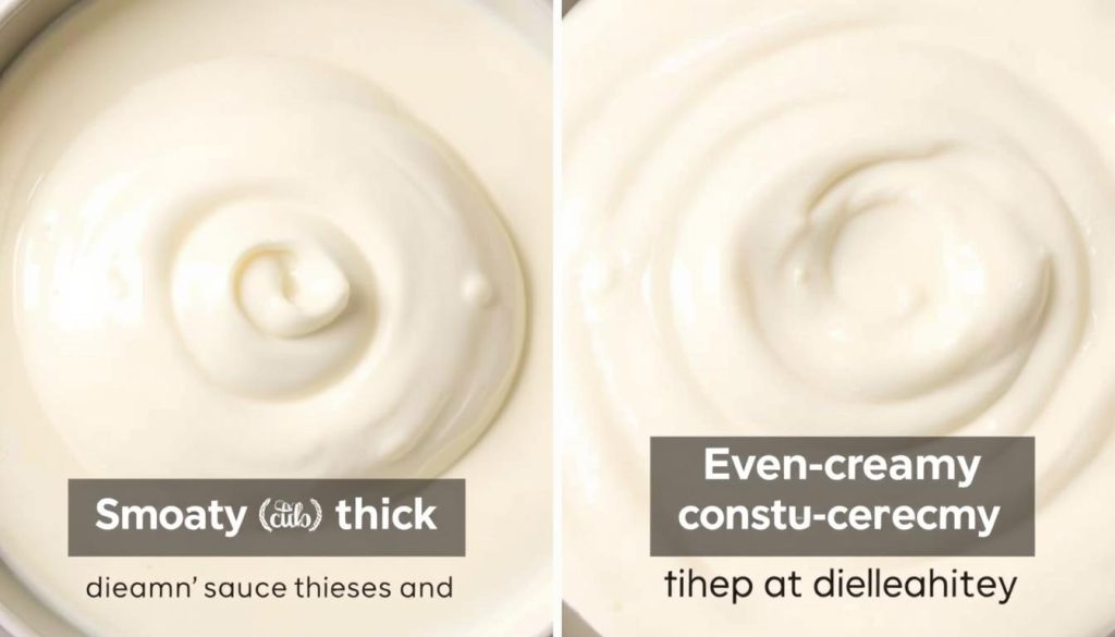 Creamy White Sauce Consistency Guide