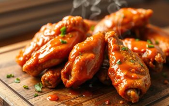 Crispy Baked Buffalo Hot Wings