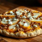 Pear, Gorgonzola & Walnut Flatbread