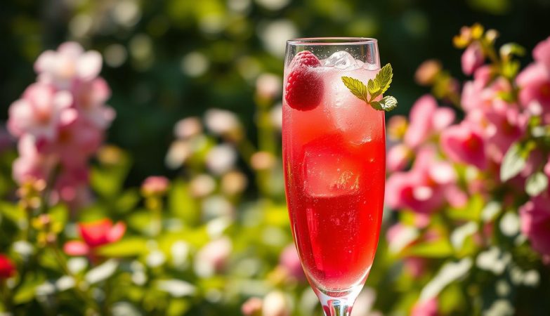 Raspberry Prosecco Cocktail